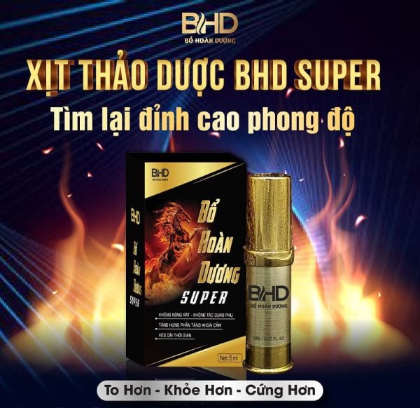 Xịt thảo dược Bổ Hoàn Dương Super